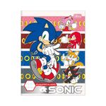 Caderno Quadriculado Brochura Sonic 40 folhas 1 x 1cm  – Tilibra