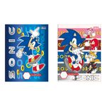 Caderno Colegial Brochura para Caligrafia Sonic 40 Folhas  18,7 x 24,5 cm - Tilibra
