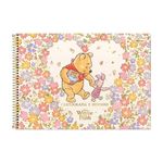Caderno de Cartografia e Desenho Winnie The Pooh 80 Folhas 27,5 x 20 cm- Tilibra