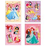 Caderno Brochura Capa Dura Universitário Princesas 80 Folhas - Tilibra