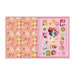 Caderno Brochura Colegial Caligrafia Princesas Disney 40 Folhas 18,7 x 24,8 cm - Tilibra