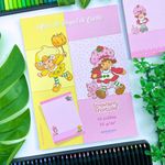 Bloco de Carta Moranguinho com cheiro 17,9 x 24,1 cm 48 Folhas - Animativa | Papel de Carta Vintage
