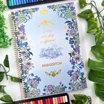 Caderno Universitário Espiral Bridgerton Connect 1 Matéria 20 x 27,5 cm 80 Folhas - Tilibra