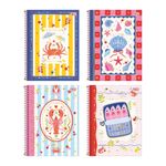 Caderno Universitário Espiral SeaMalfi Connect 1 Matéria 20 x 27,5 cm 80 Folhas - Tilibra