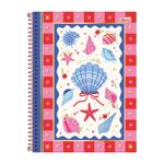Caderno Universitário Espiral SeaMalfi Connect 1 Matéria 20 x 27,5 cm 80 Folhas - Tilibra