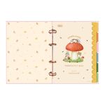 Caderno Argolado Colegial Mofusand 192 x 260 mm com 80 Folhas Pautadas e Decoradas - Animativa