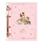 Caderno Argolado Colegial Mofusand 192 x 260 mm com 80 Folhas Pautadas e Decoradas - Animativa