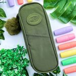 Estojo Escolar Mini Case Nylon Colorido - Daterra