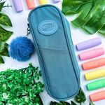Estojo Escolar Mini Case Nylon Colorido - Daterra