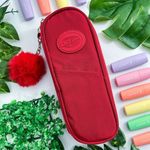 Estojo Escolar Mini Case Nylon Colorido - Daterra