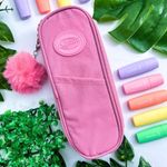 Estojo Escolar Mini Case Nylon Colorido - Daterra