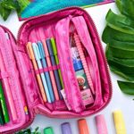 Estojo Escolar Box Rebecca BonBon RB28172 com Divisória  - Clio Style