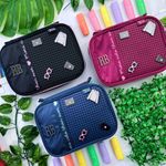 Estojo Escolar Box Rebecca BonBon Com Pingentes RB28046 com Divisória - Clio Style