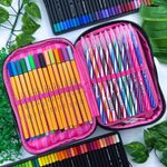 Estojo Escolar Box Rebecca BonBon RB28002 com Divisória - Clio Style