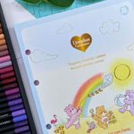 Refil Fichário Colegial Caderno Argolado Ursinhos Carinhosos 80 Folhas 17,9x24,1cm - Animativa