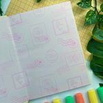 Caderno Colegial Capa Dura Tenue com Aroma 17,9x24,1cm 80 Folhas - Animativa Vintage