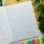 Caderno Colegial Capa Dura Tenue com Aroma 17,9x24,1cm 80 Folhas - Animativa Vintage