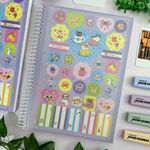 Caderno Universitário Espiral Hug Me Pets 20 x 27,5 cm 1 Matéria 80 Folhas - Tilibra