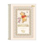 Caderno Universitário Winnie The Pooh Core 20x27,5 cm 10 Matérias 160 Folhas - Tilibra