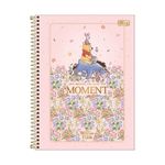 Caderno Universitário Winnie The Pooh Core 20x27,5 cm 10 Matérias 160 Folhas - Tilibra