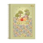 Caderno Universitário Winnie The Pooh Core 20x27,5 cm 10 Matérias 160 Folhas - Tilibra
