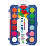 Aquarela em Pastilha 12 | 24 | 36 Cores (Pincel incluso) - Giotto