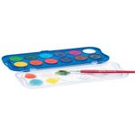 Aquarela em Pastilha 12 | 24 | 36 Cores (Pincel incluso) - Giotto