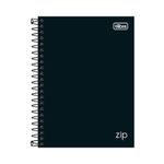 Caderno 1/4 Kbom Black Espiral Capa Dura com 70 ou 140 Folhas - Tilibra
