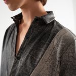 CAMISA COURO ESTONADO