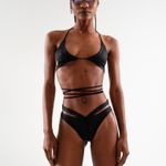 TOP BIQUINI GARRAS - PRETO
