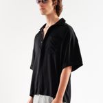 CAMISA VISCOSE M/C PRETA