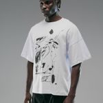 CAMISETA OVERSIZED RABISCO - BRANCO