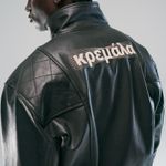 JAQUETA AVIADOR COURO - PRETO