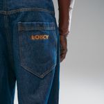CALÇA JEANS DELTA - AZUL LAVADA