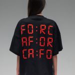 CAMISETA OVERSIZED ALARM - PRETO