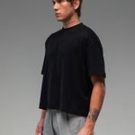 CAMISETA BOX BORDADA F - PRETO