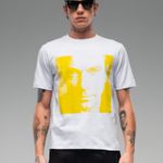 CAMISETA BÁSICA ROSTO - BRANCO