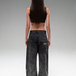 CALÇA JEANS DELTA - PRETO