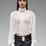 BLUSA CHIFFON AIR - OFF WHITE
