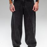 CALÇA JEANS DELTA - PRETO