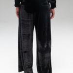 CALÇA VELUDO LAMINA - PRETO