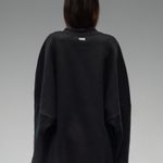 MOLETOM OVERSIZED DELTA - PRETO
