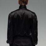 BLUSA  CETIM AIR - PRETO