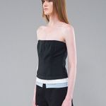 CORSELET 3X1- PRETO/BRANCO E AZUL
