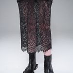 VESTIDO ALFAIATARIA TWIST RENDA - PRETO