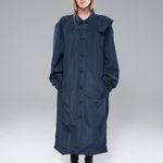 TRENCH COAT WATERS - AZUL MARINHO