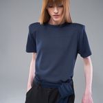 CAMISETA OMBREIRA WATERS - AZUL MARINHO