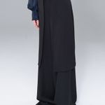 CALÇA SAIA ALFAIATARIA TWIST - PRETO