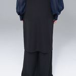 CALÇA SAIA ALFAIATARIA TWIST - PRETO