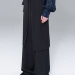 CALÇA SAIA ALFAIATARIA TWIST - PRETO